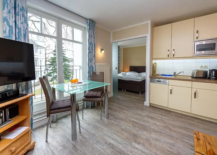 Saxonia - Wg 13 Mit Wintergarten, Strandnah Binz